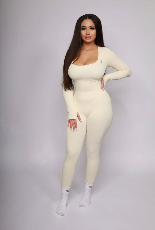 Snatched Jumpsuit | Sand