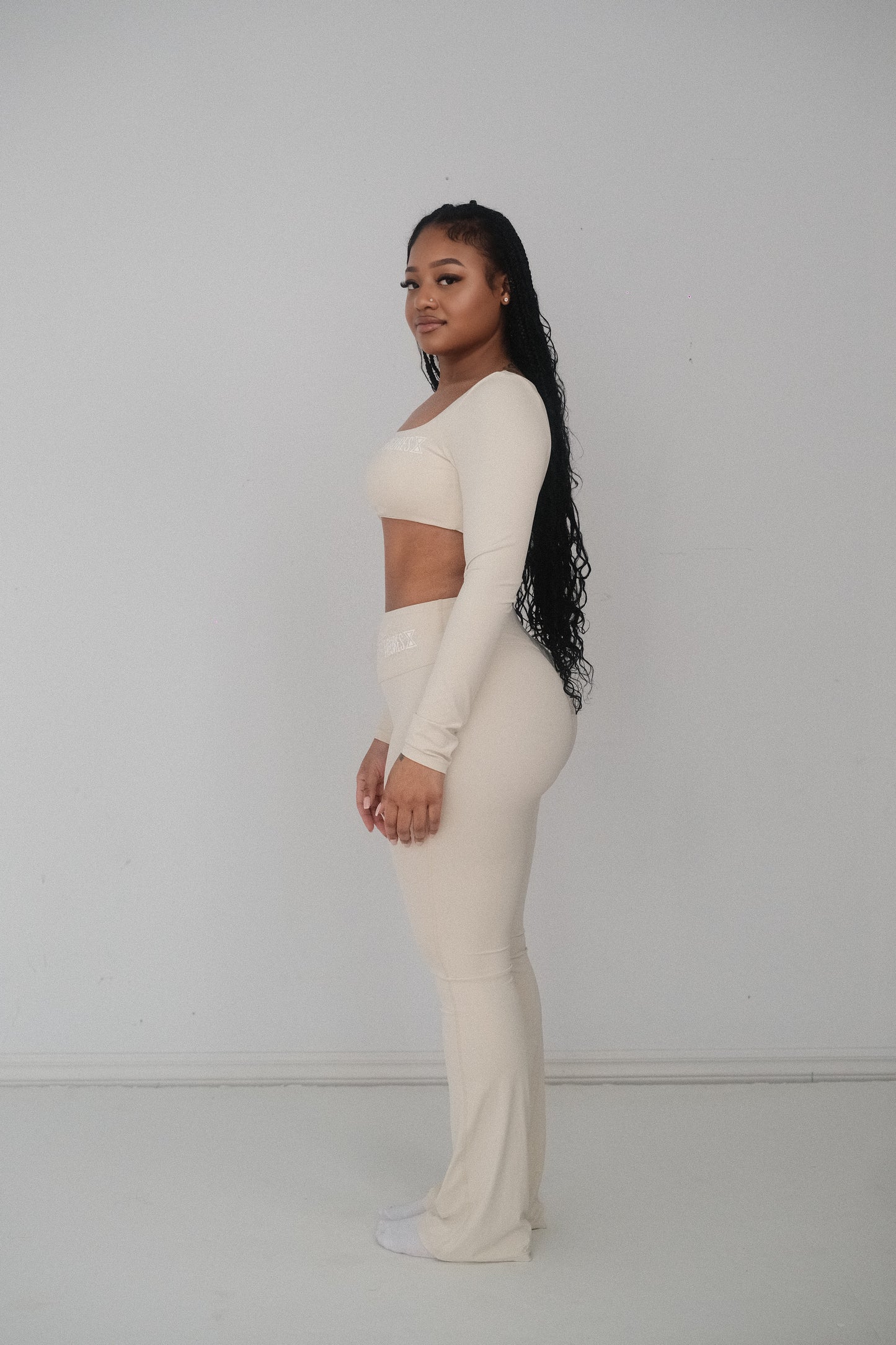 Eternity Flare Leggings - Sand