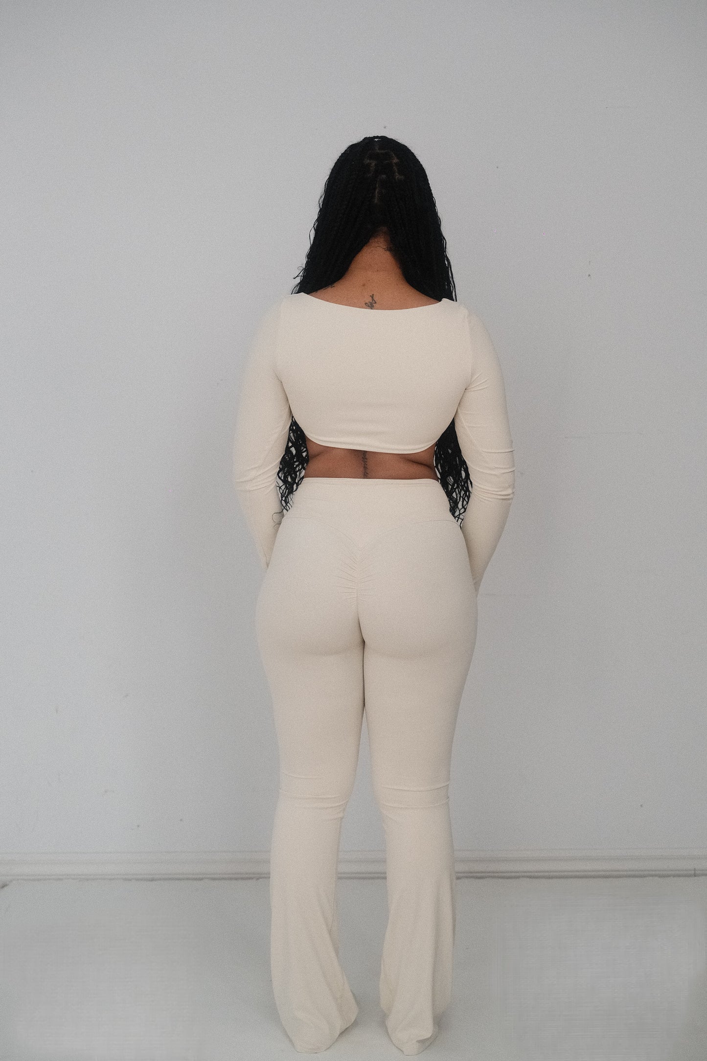 Eternity Flare Leggings - Sand