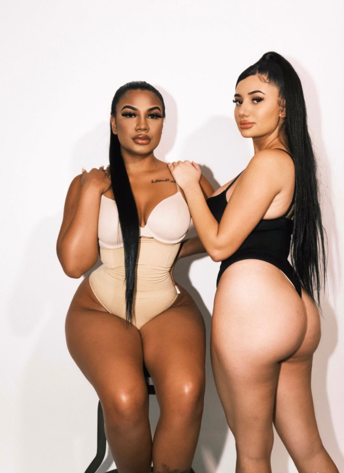 Beige Shapewear Thong