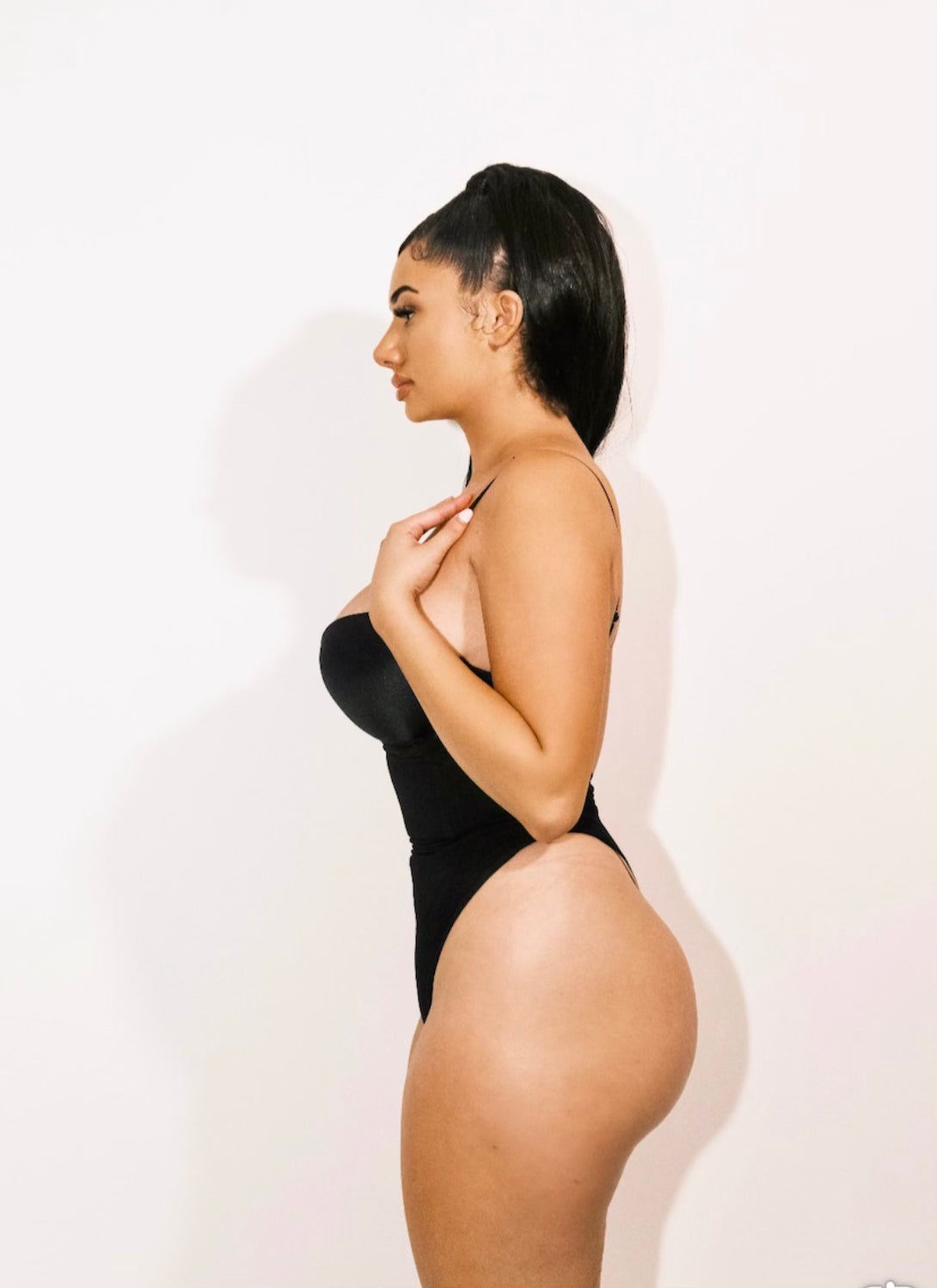 Black Shapewear Thong